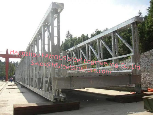 China Customized Galvanized Steel Bridge Durable And Perfect For Construction Projects supplier