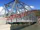 Single Lane Prefabricated Single Span Truss Bridge High Strength Q345b Material supplier